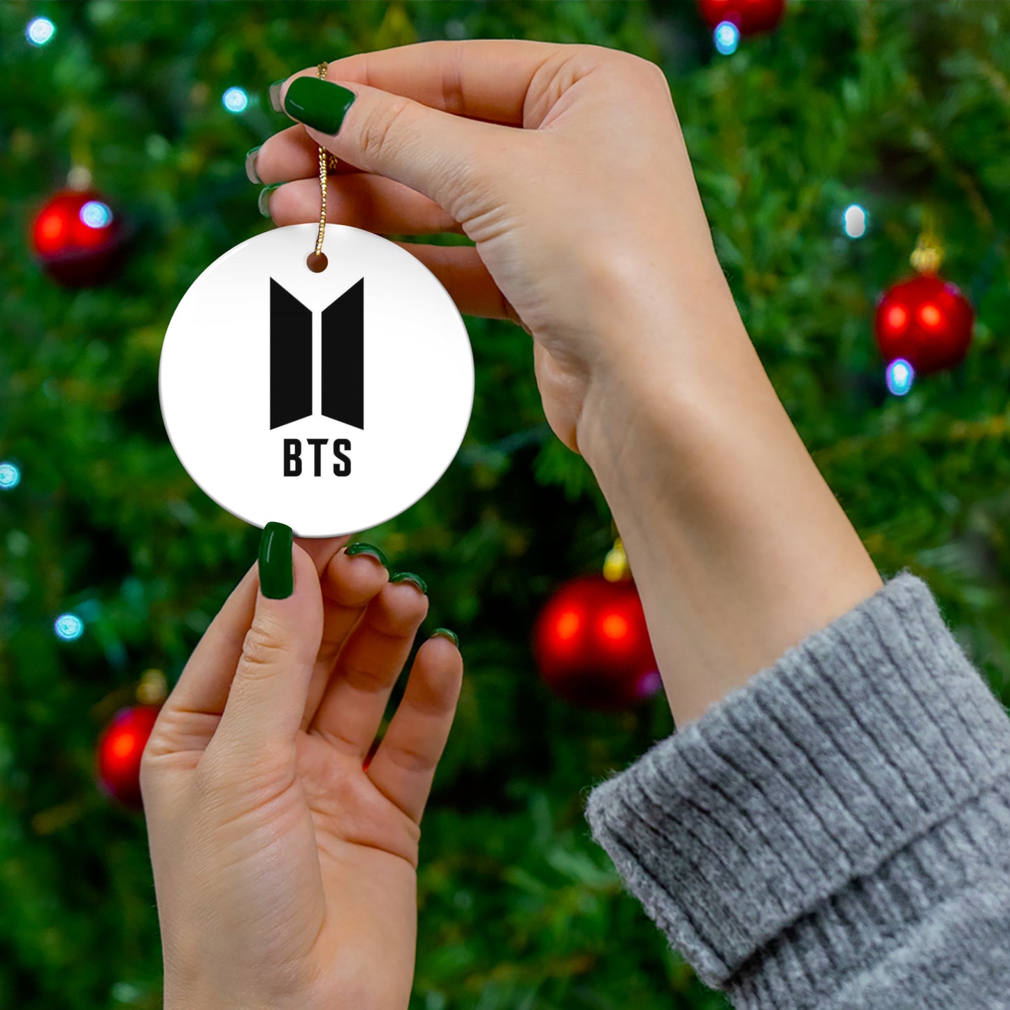 BTS Ceramic Ornament