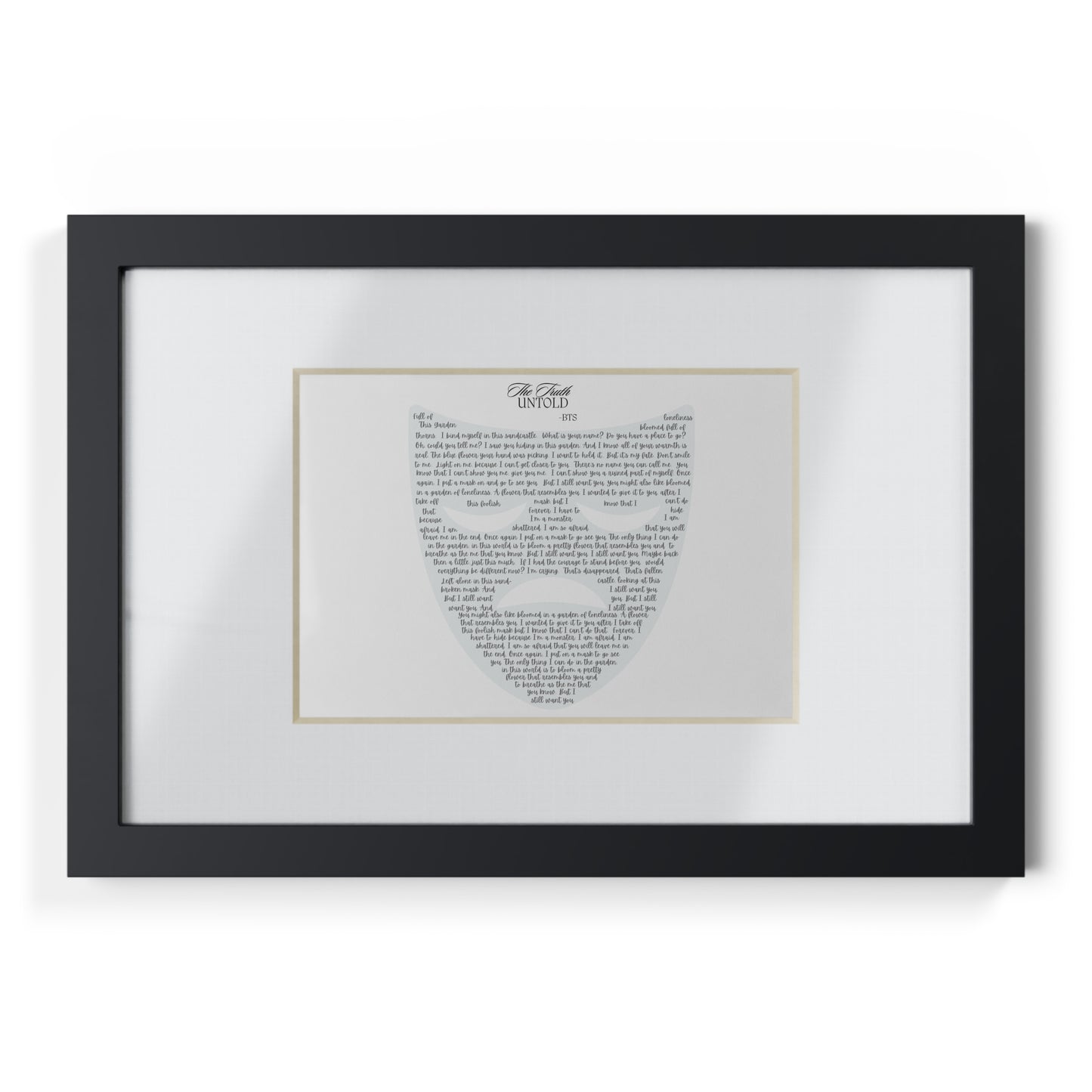 Framed Truth Untold Lyrics in Mask