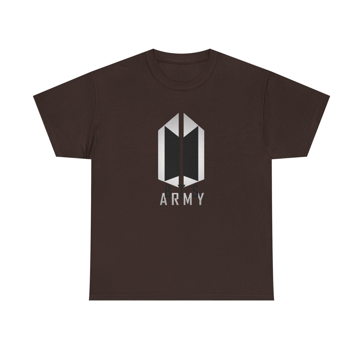 BTS ARMY Logo Tee — Minimalist K-Pop Fan T-Shirt