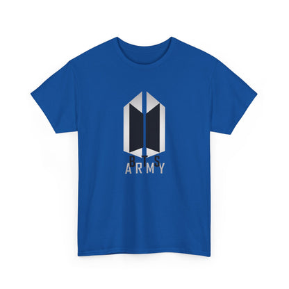 BTS ARMY Logo Tee — Minimalist K-Pop Fan T-Shirt
