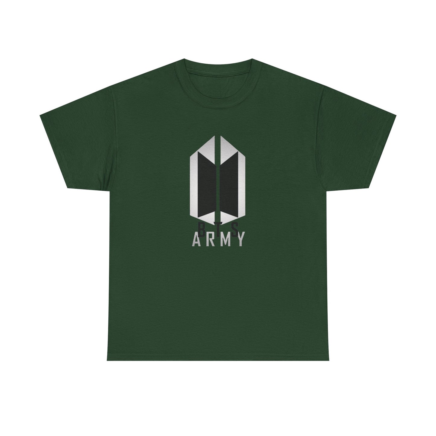 BTS ARMY Logo Tee — Minimalist K-Pop Fan T-Shirt