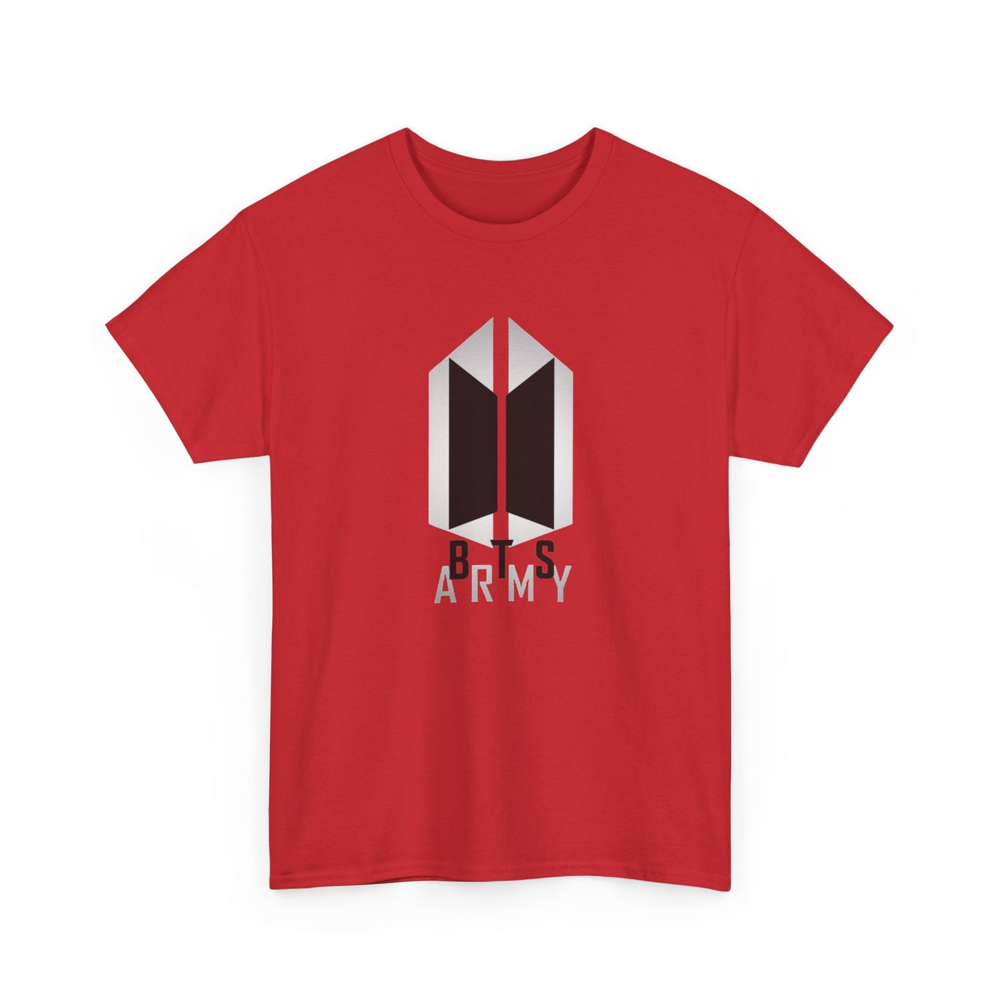 BTS ARMY Logo Tee — Minimalist K-Pop Fan T-Shirt