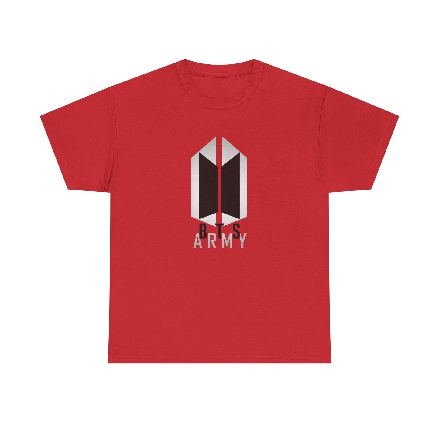 BTS ARMY Logo Tee — Minimalist K-Pop Fan T-Shirt