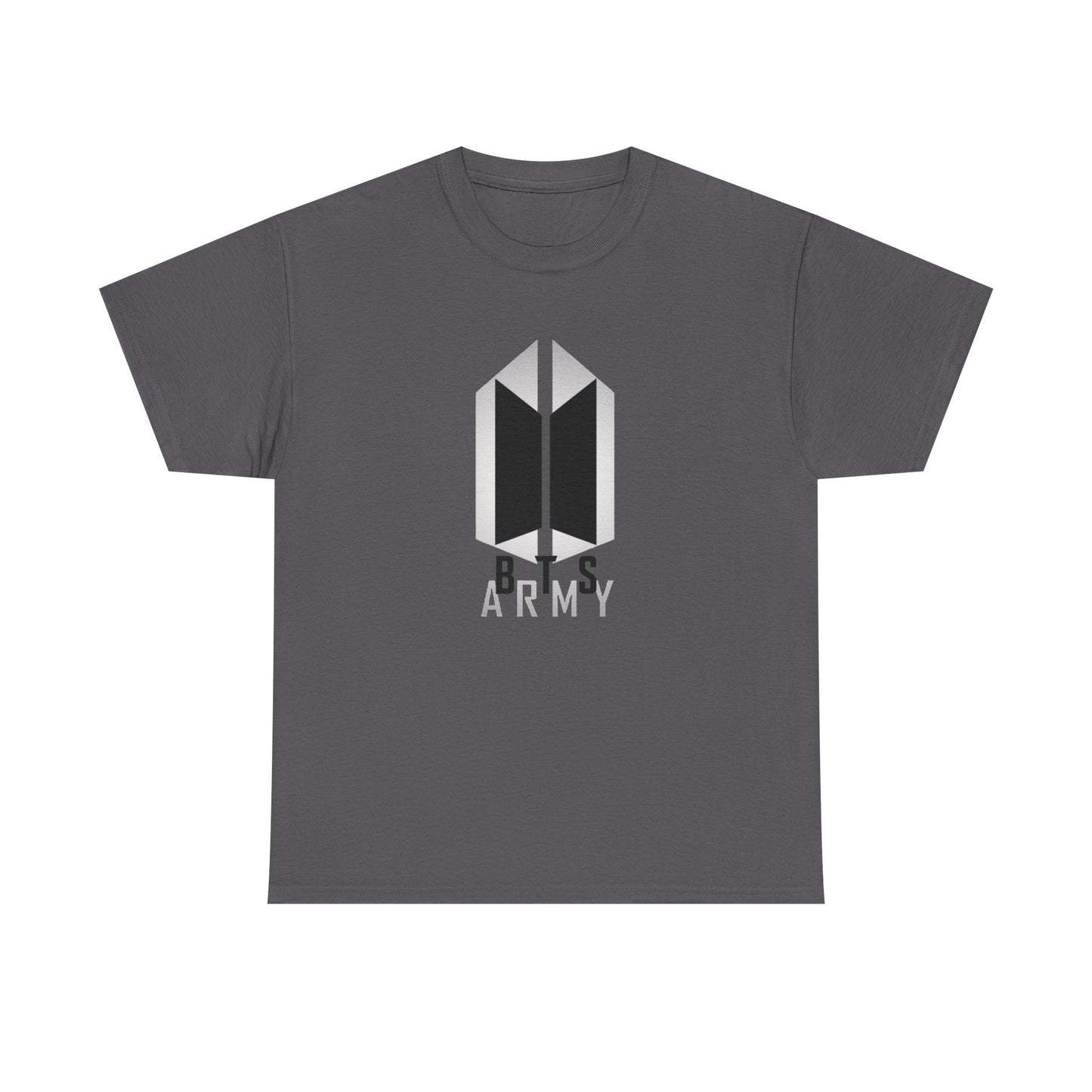 BTS ARMY Logo Tee — Minimalist K-Pop Fan T-Shirt