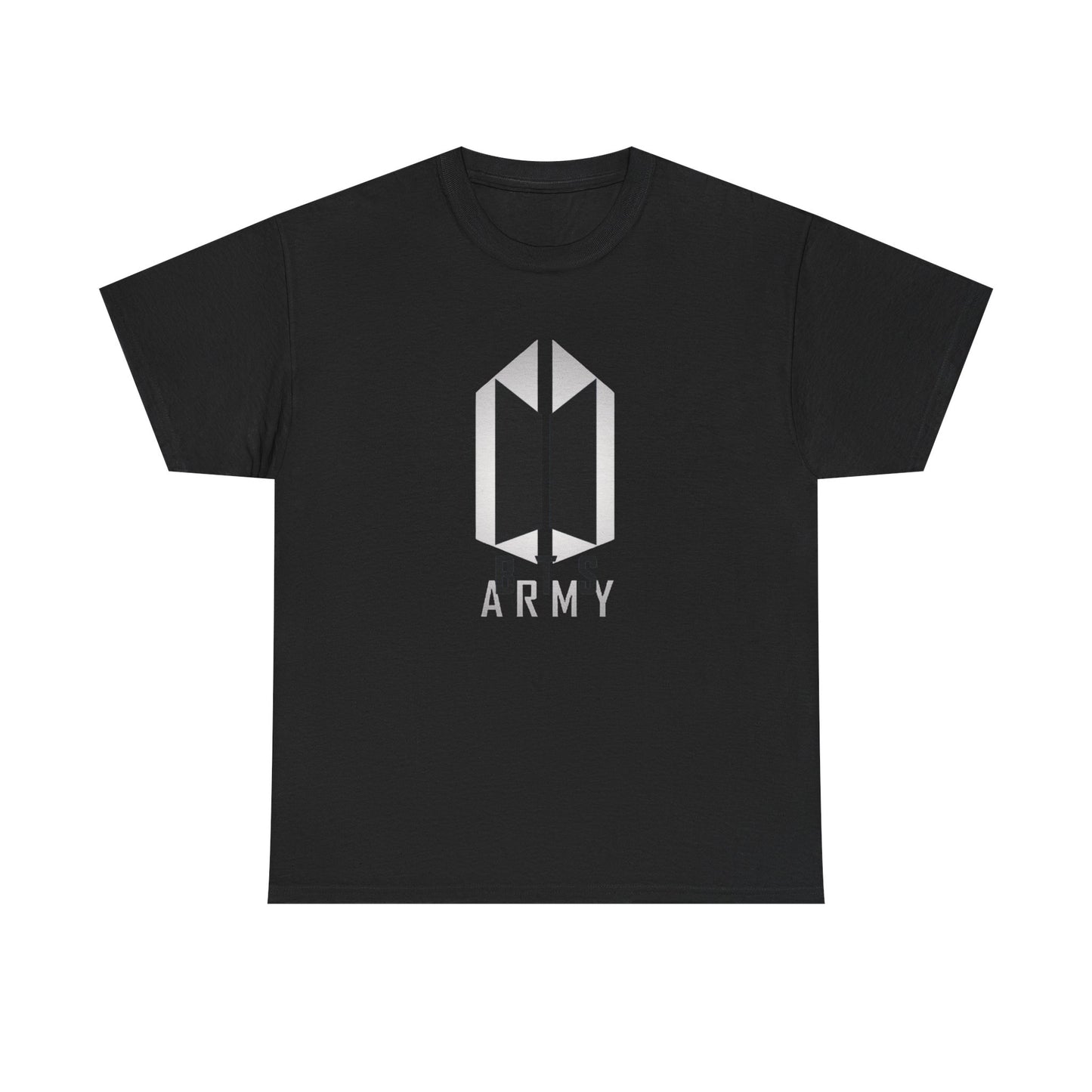 BTS ARMY Logo Tee — Minimalist K-Pop Fan T-Shirt