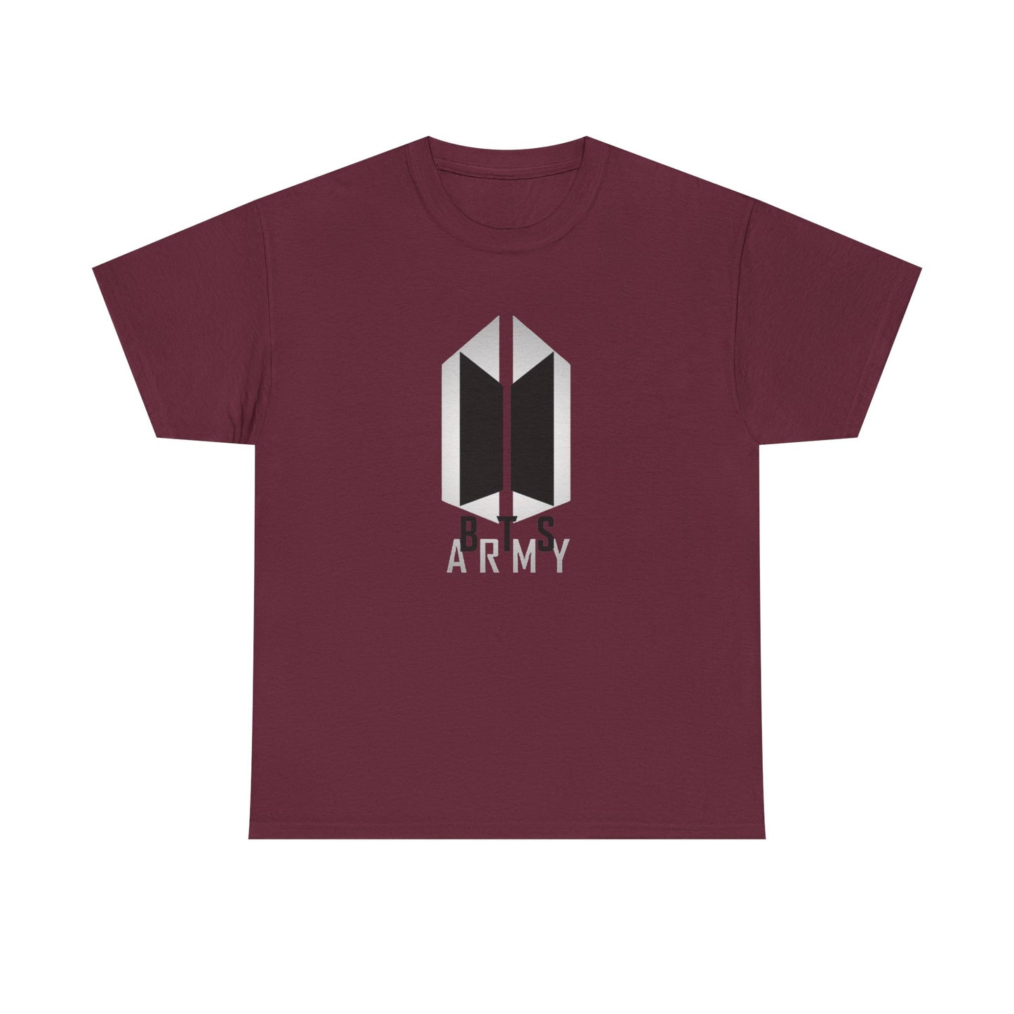 BTS ARMY Logo Tee — Minimalist K-Pop Fan T-Shirt