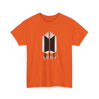 BTS ARMY Logo Tee — Minimalist K-Pop Fan T-Shirt