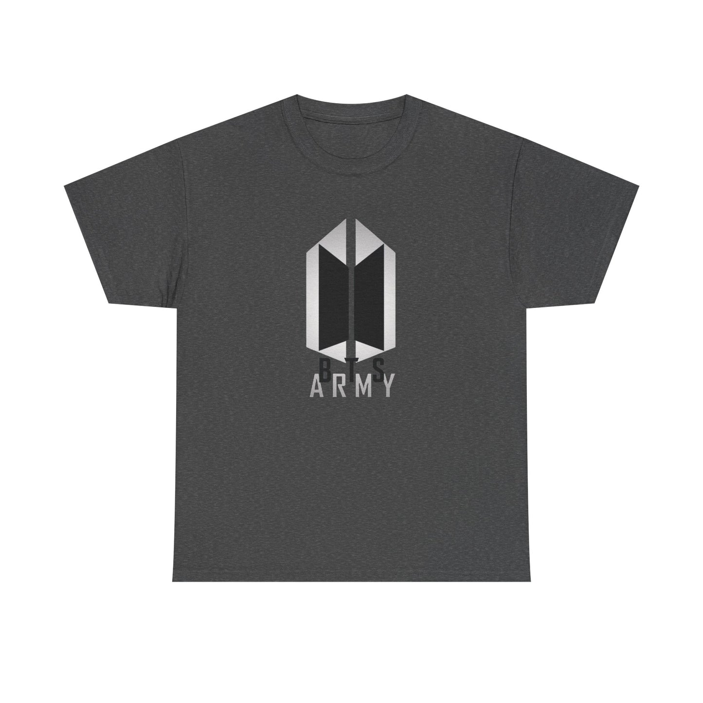BTS ARMY Logo Tee — Minimalist K-Pop Fan T-Shirt