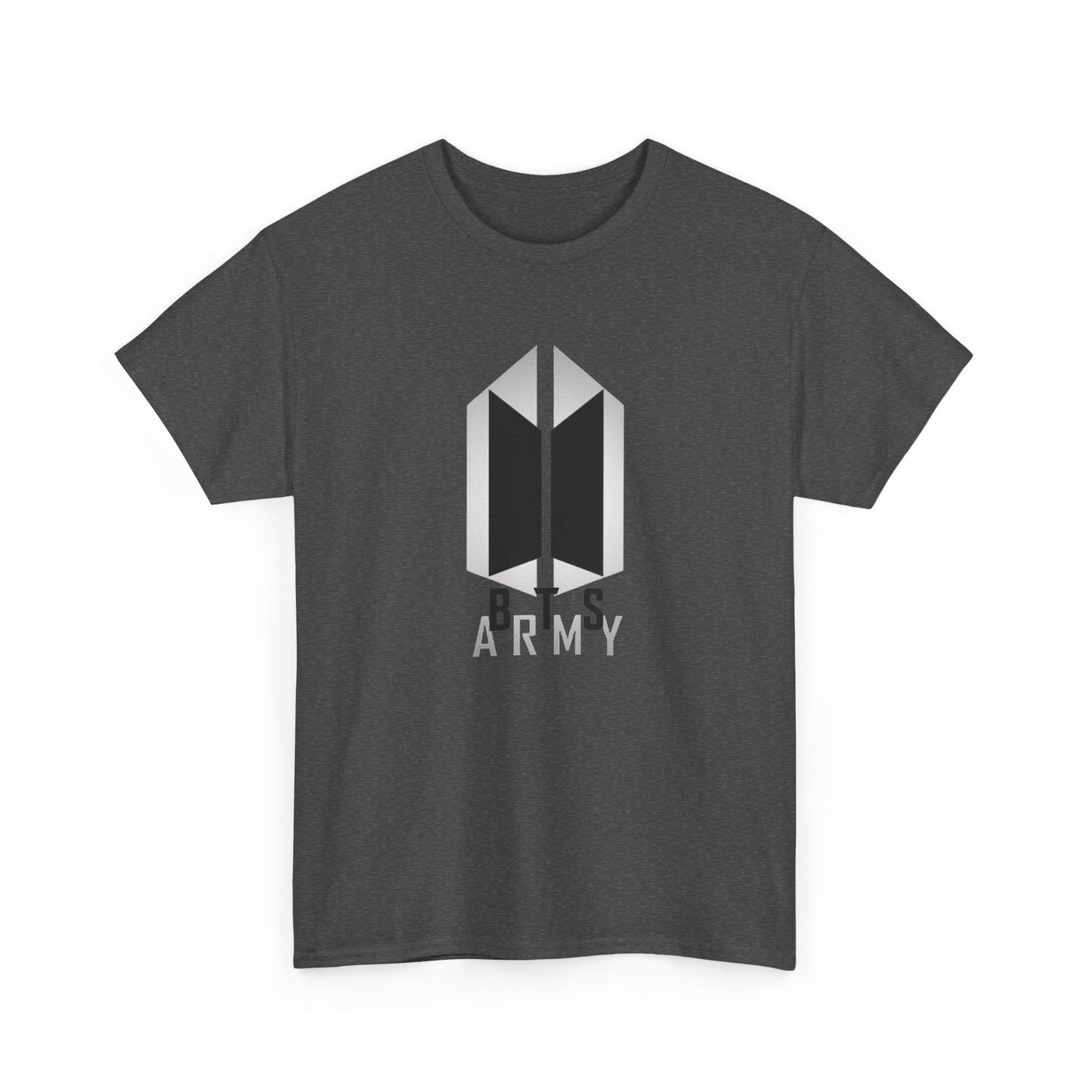 BTS ARMY Logo Tee — Minimalist K-Pop Fan T-Shirt