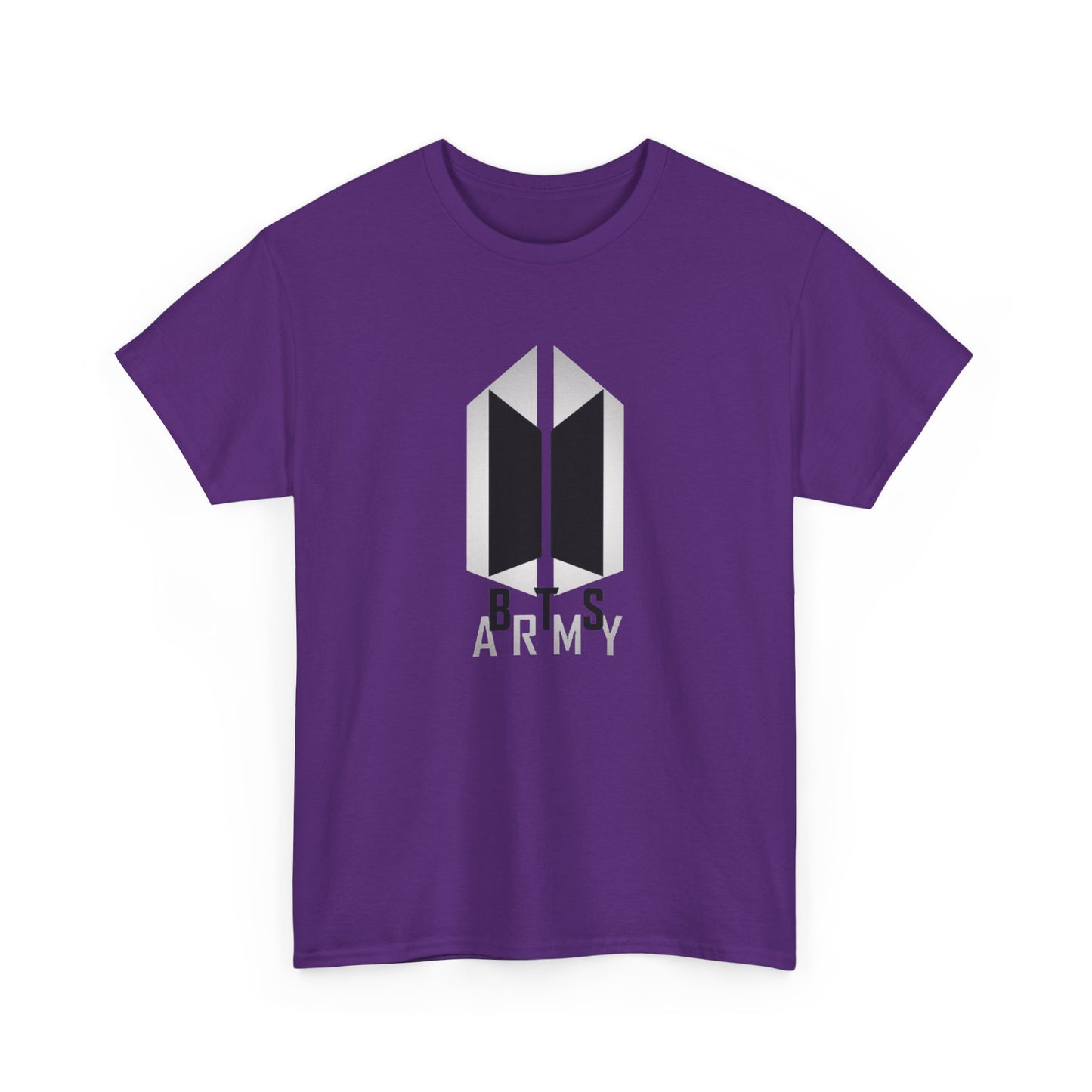BTS ARMY Logo Tee — Minimalist K-Pop Fan T-Shirt