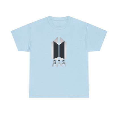 BTS ARMY Logo Tee — Minimalist K-Pop Fan T-Shirt