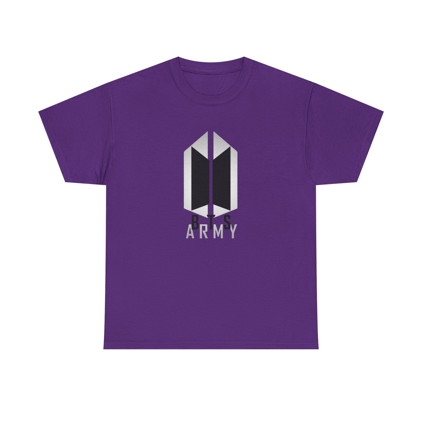 BTS ARMY Logo Tee — Minimalist K-Pop Fan T-Shirt