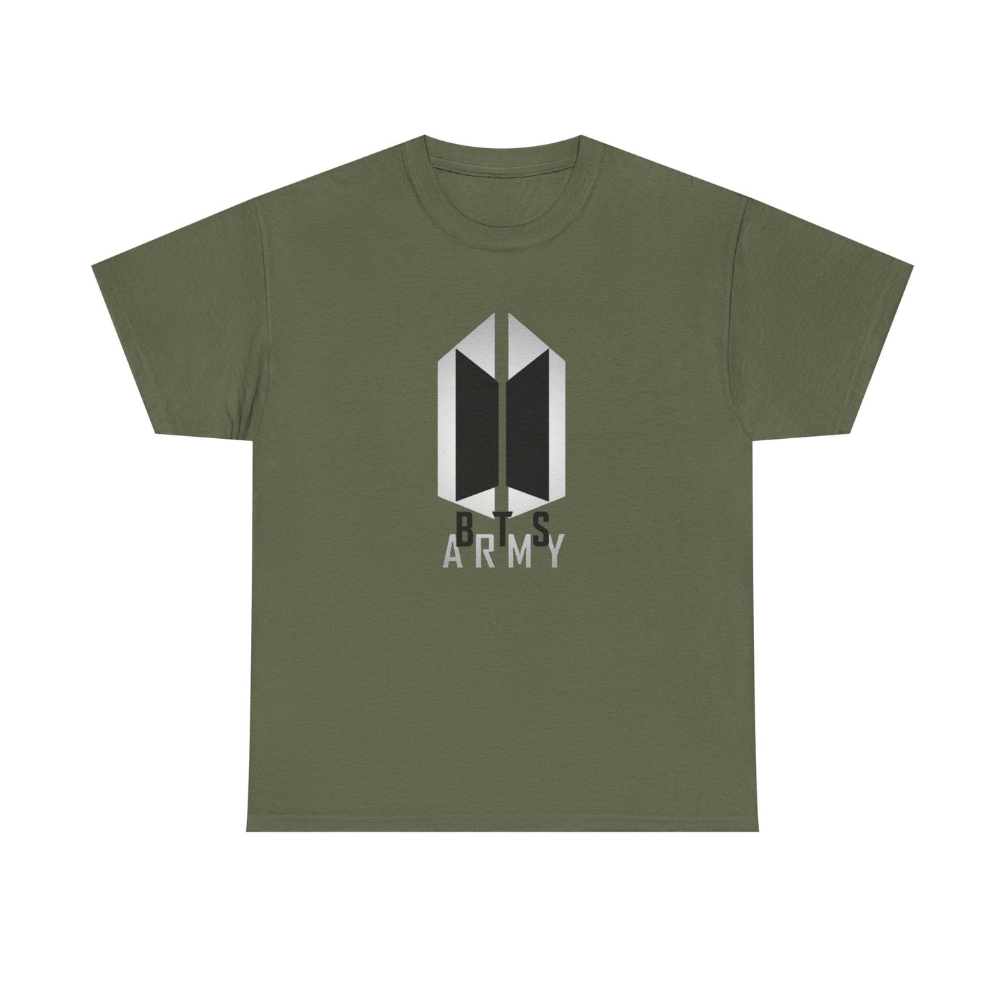 BTS ARMY Logo Tee — Minimalist K-Pop Fan T-Shirt