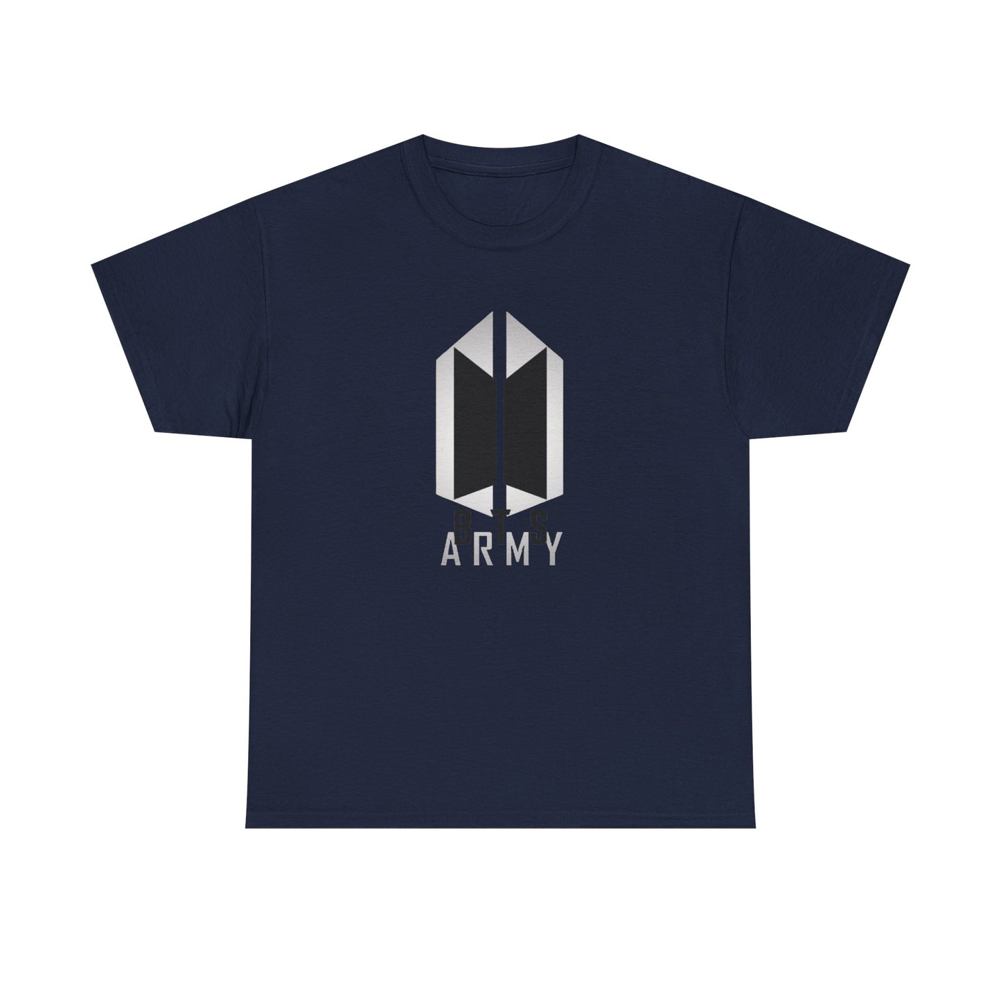 BTS ARMY Logo Tee — Minimalist K-Pop Fan T-Shirt
