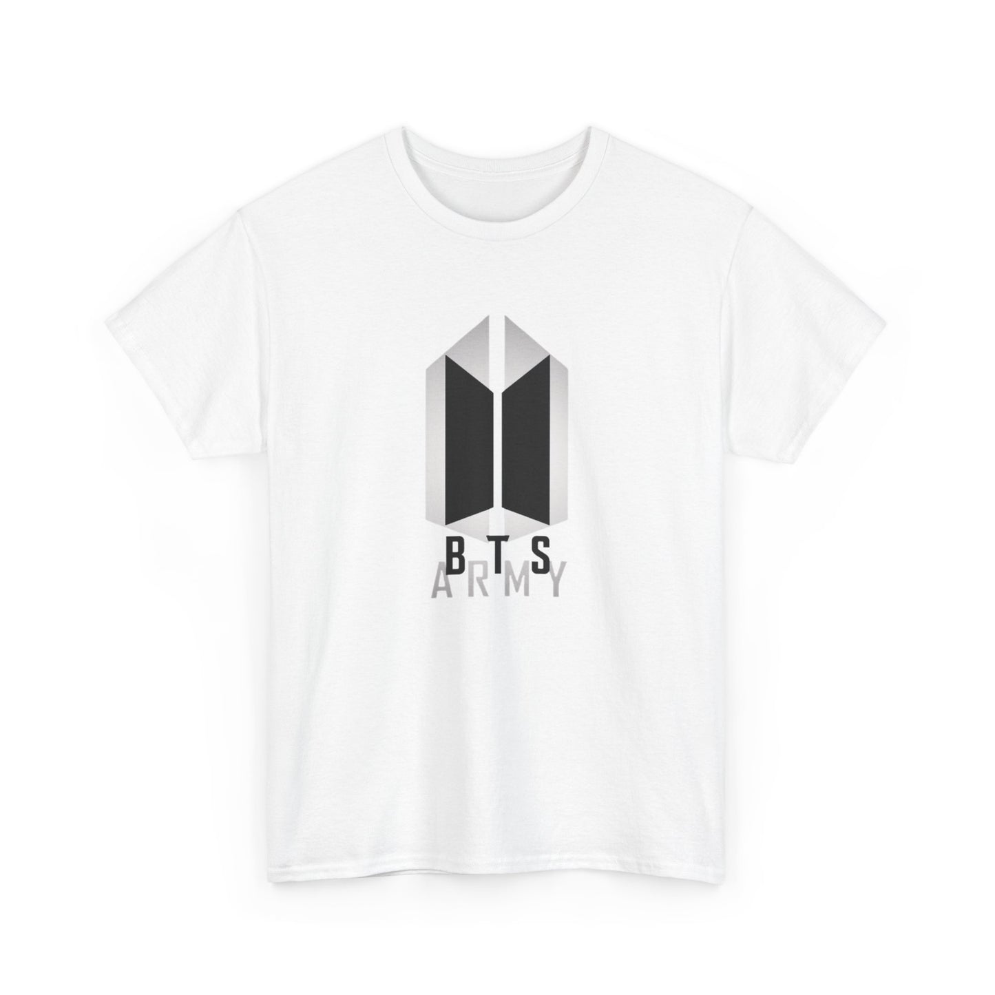 BTS ARMY Logo Tee — Minimalist K-Pop Fan T-Shirt