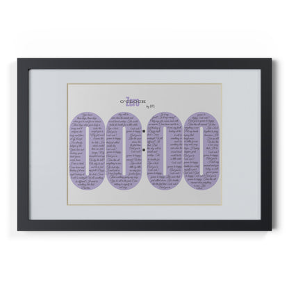 Framed Zero 0'Clock English Lyrics