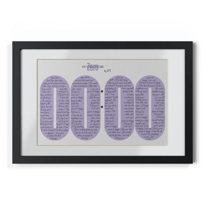 Framed Zero 0'Clock English Lyrics