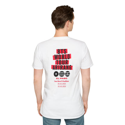 Arirang BTS World Tour T-Shirt — El Paso Concert Tee
