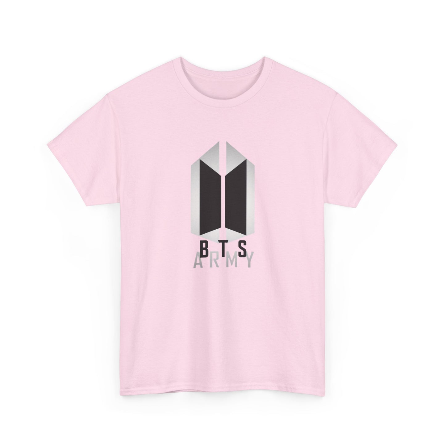 BTS ARMY Logo Tee — Minimalist K-Pop Fan T-Shirt