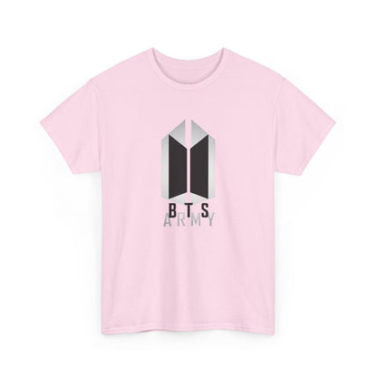 BTS ARMY Logo Tee — Minimalist K-Pop Fan T-Shirt