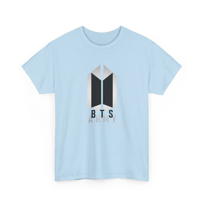 BTS ARMY Logo Tee — Minimalist K-Pop Fan T-Shirt
