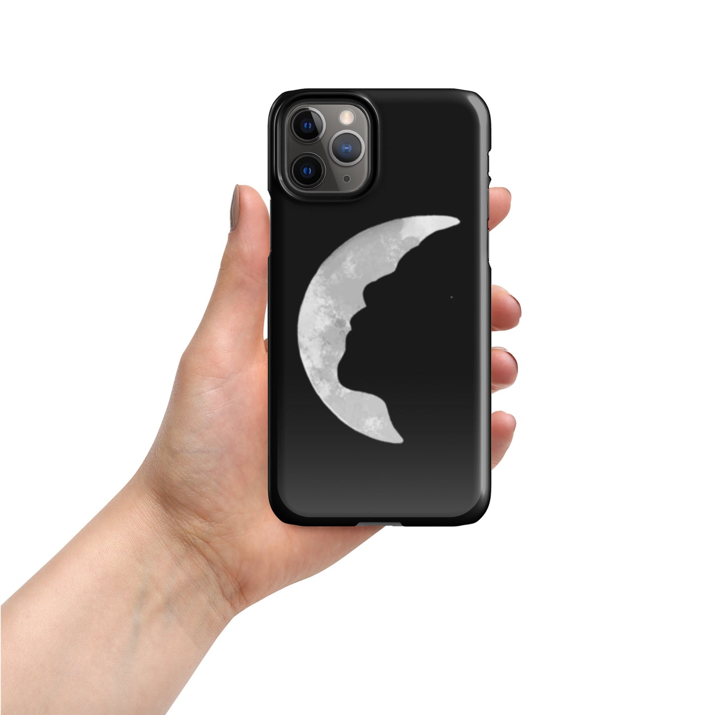 Min Moon Snap case for iPhone®