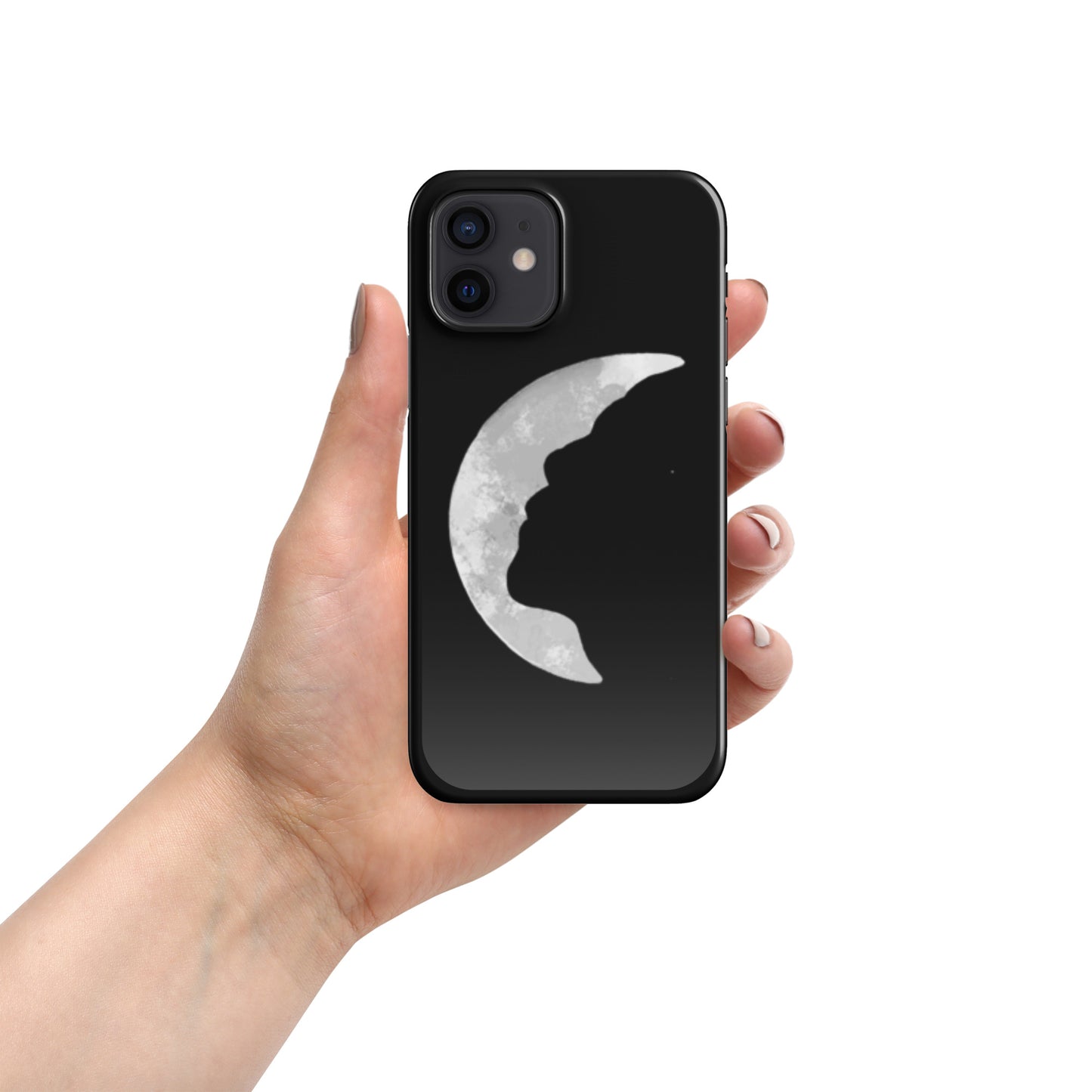 Min Moon Snap case for iPhone®