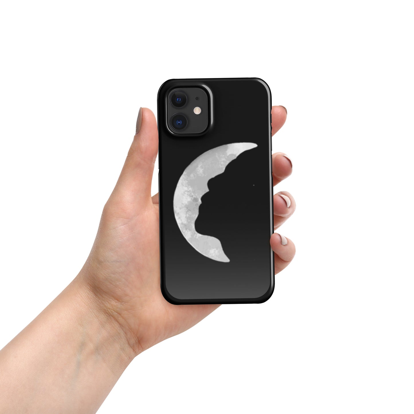 Min Moon Snap case for iPhone®