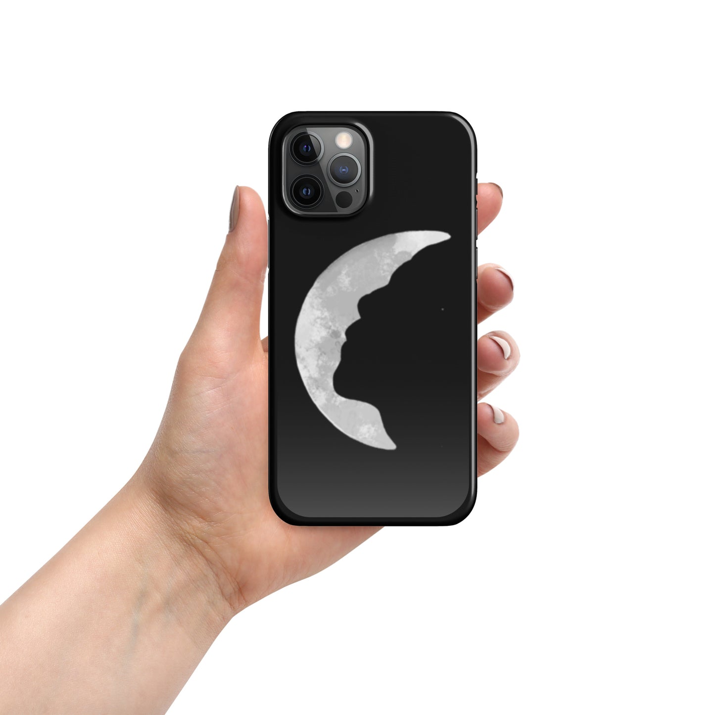 Min Moon Snap case for iPhone®