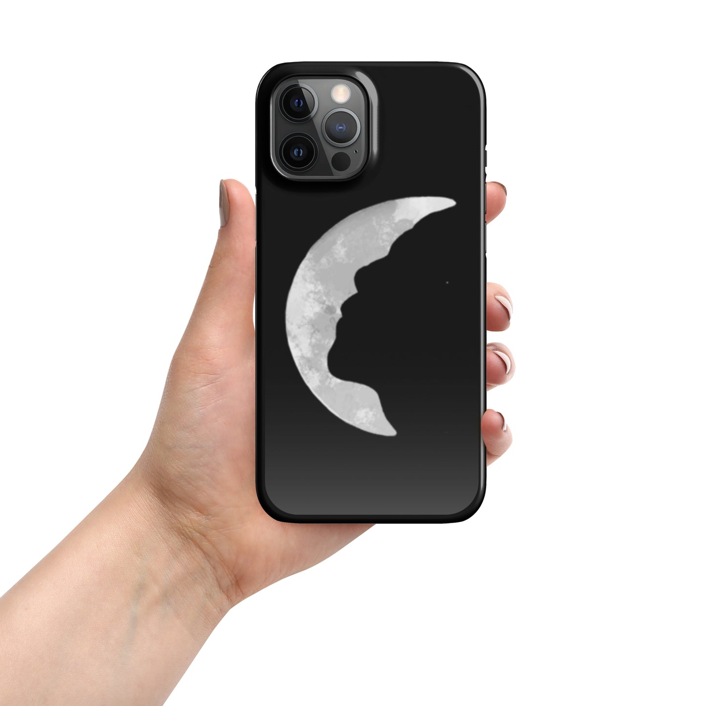 Min Moon Snap case for iPhone®