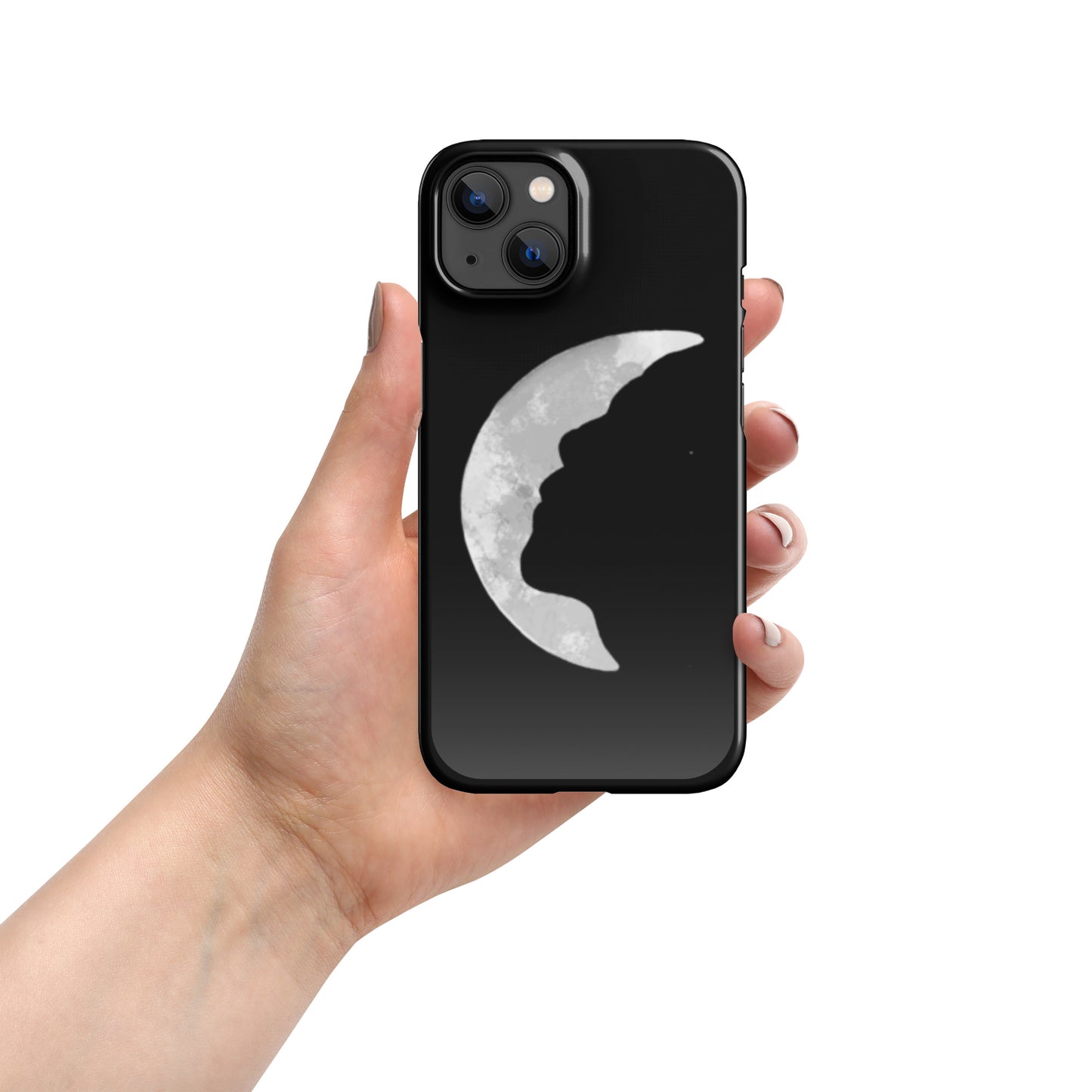 Min Moon Snap case for iPhone®