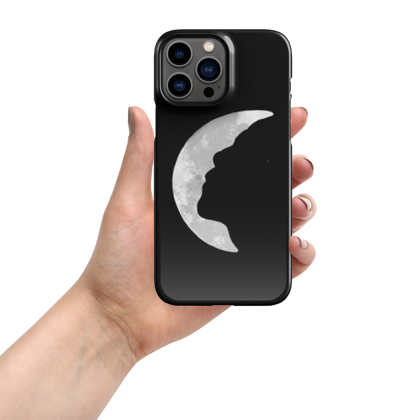 Min Moon Snap case for iPhone®