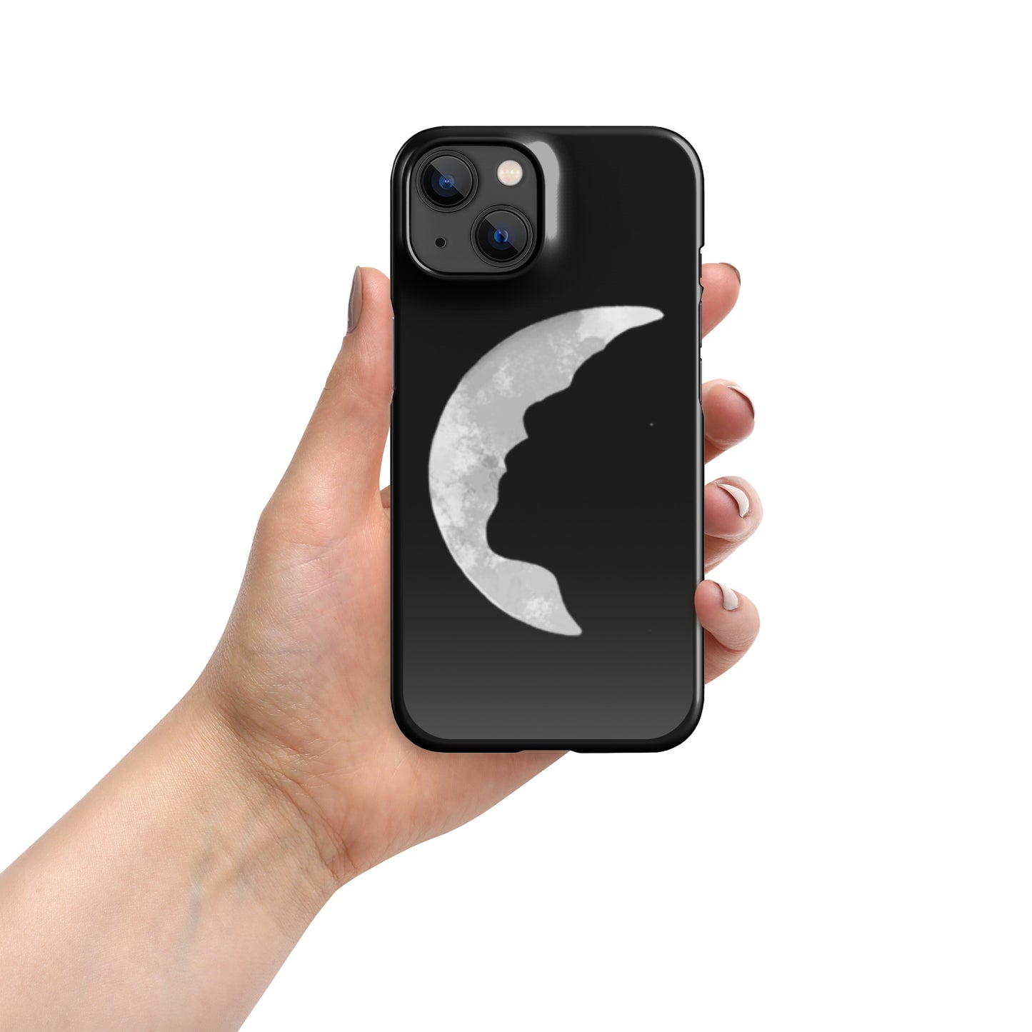 Min Moon Snap case for iPhone®