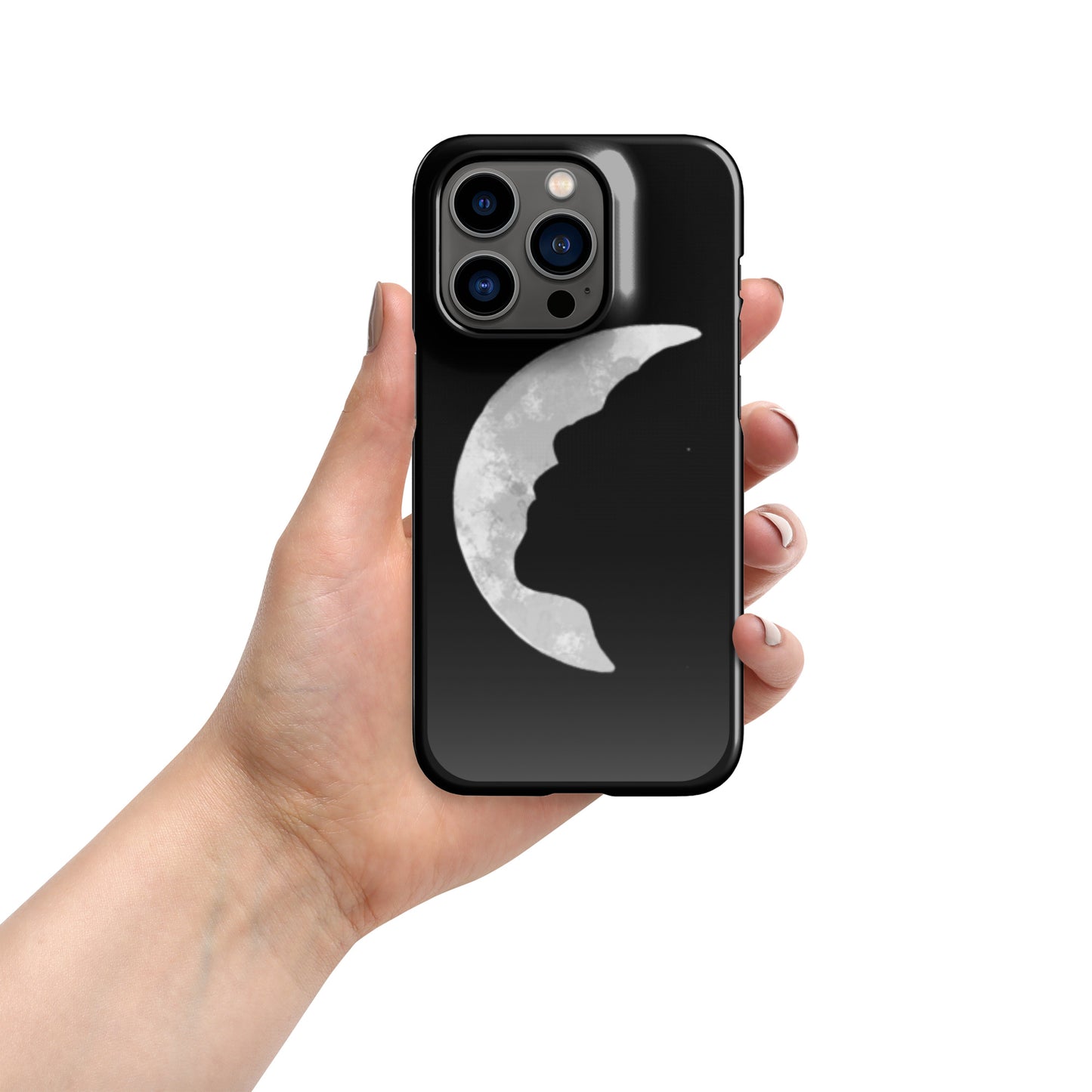 Min Moon Snap case for iPhone®