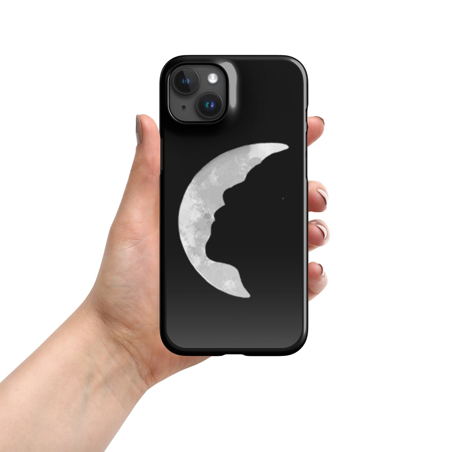 Min Moon Snap case for iPhone®